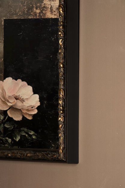 SOUFFLE BAROQUE, Oeuvre sur toile rigide, encadré Vintage Bronze