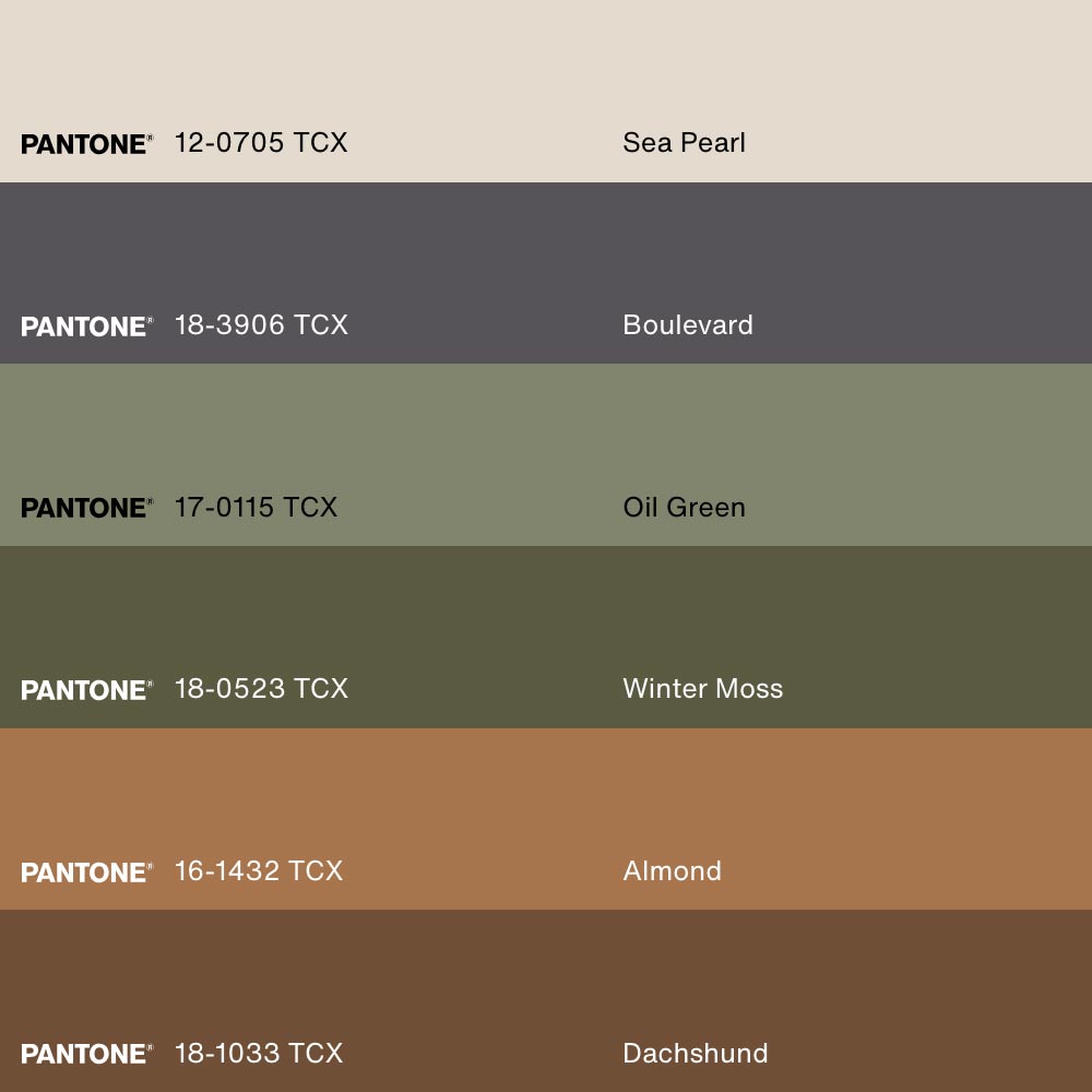 DESERT GREENS, Oeuvre sur toile étirée, encadré Naturel Clair