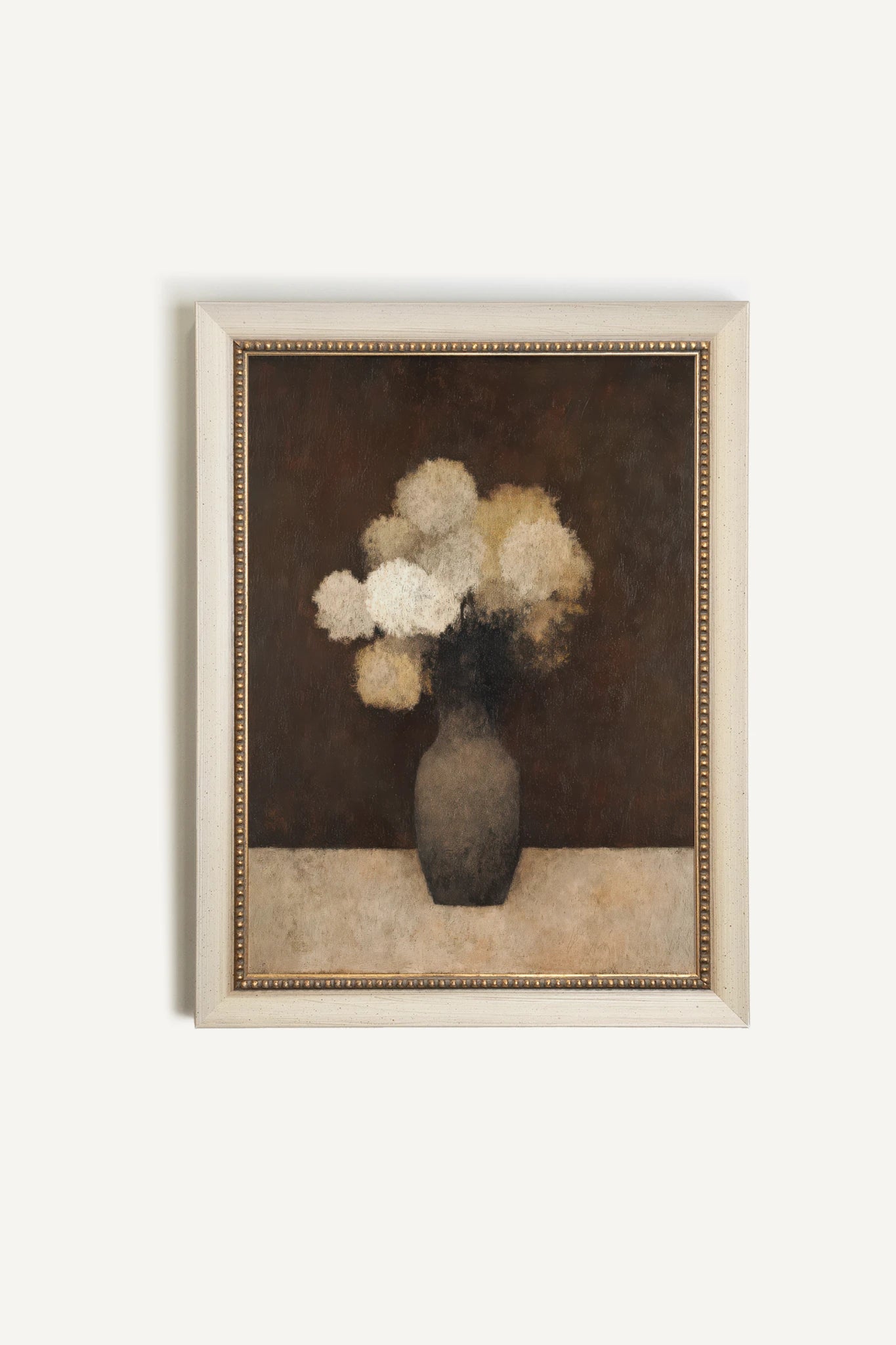 DUSTY BLOOM, Work on canvas, framed signature Atelier Dansereau