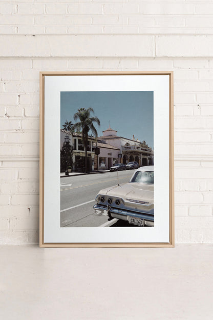 OLEKA CANVAS - CALI 63, Oeuvre sur toile étirée, encadré Naturel Clair