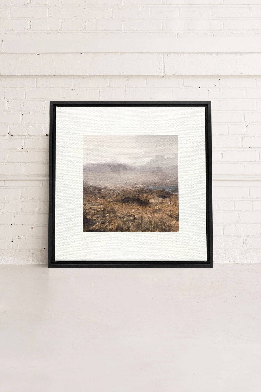 THE EMERALD WILDS, Oeuvre sur toile étirée, encadré Noir