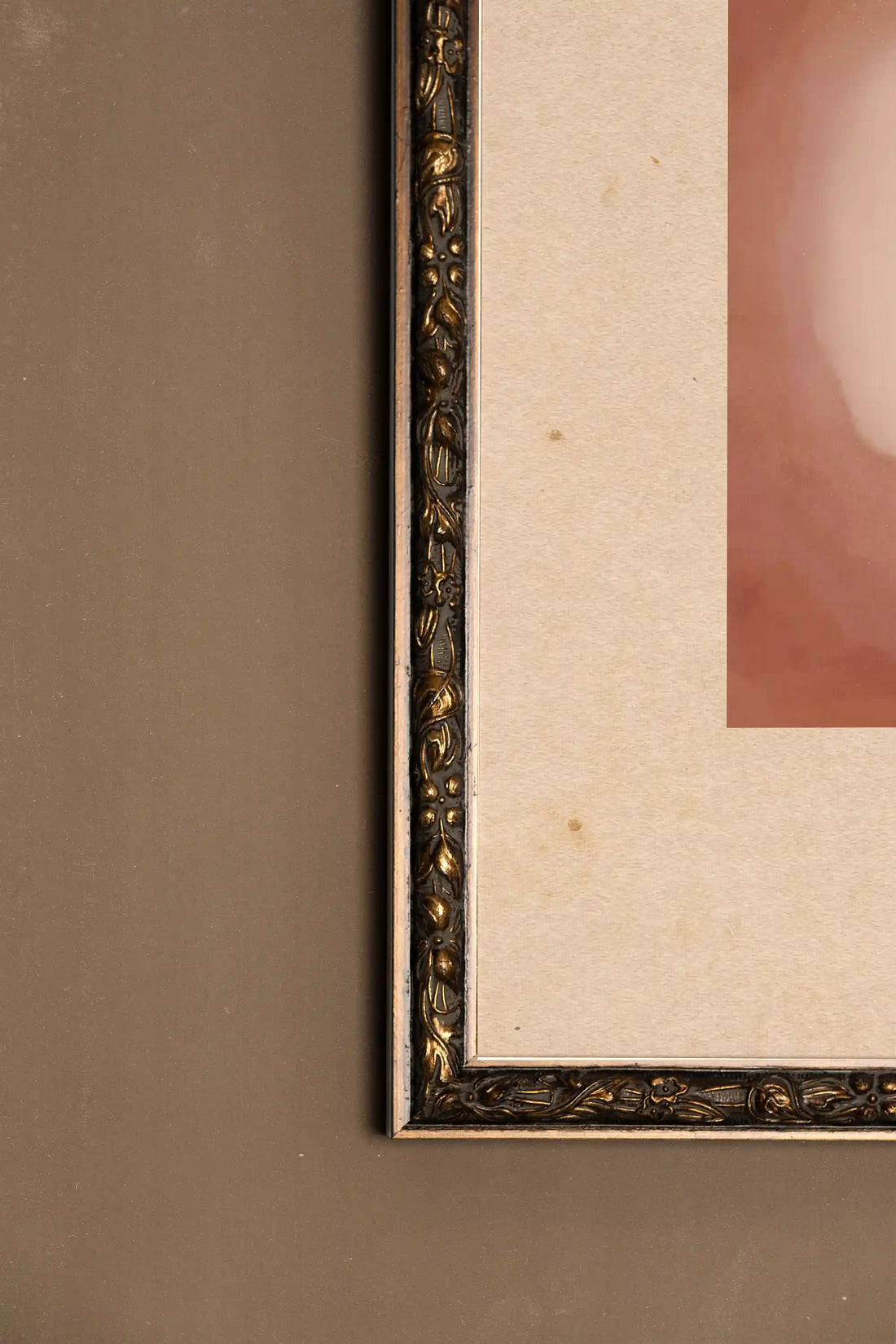 INNER LIGHT, Oeuvre sur toile rigide, encadré Vintage Bronze