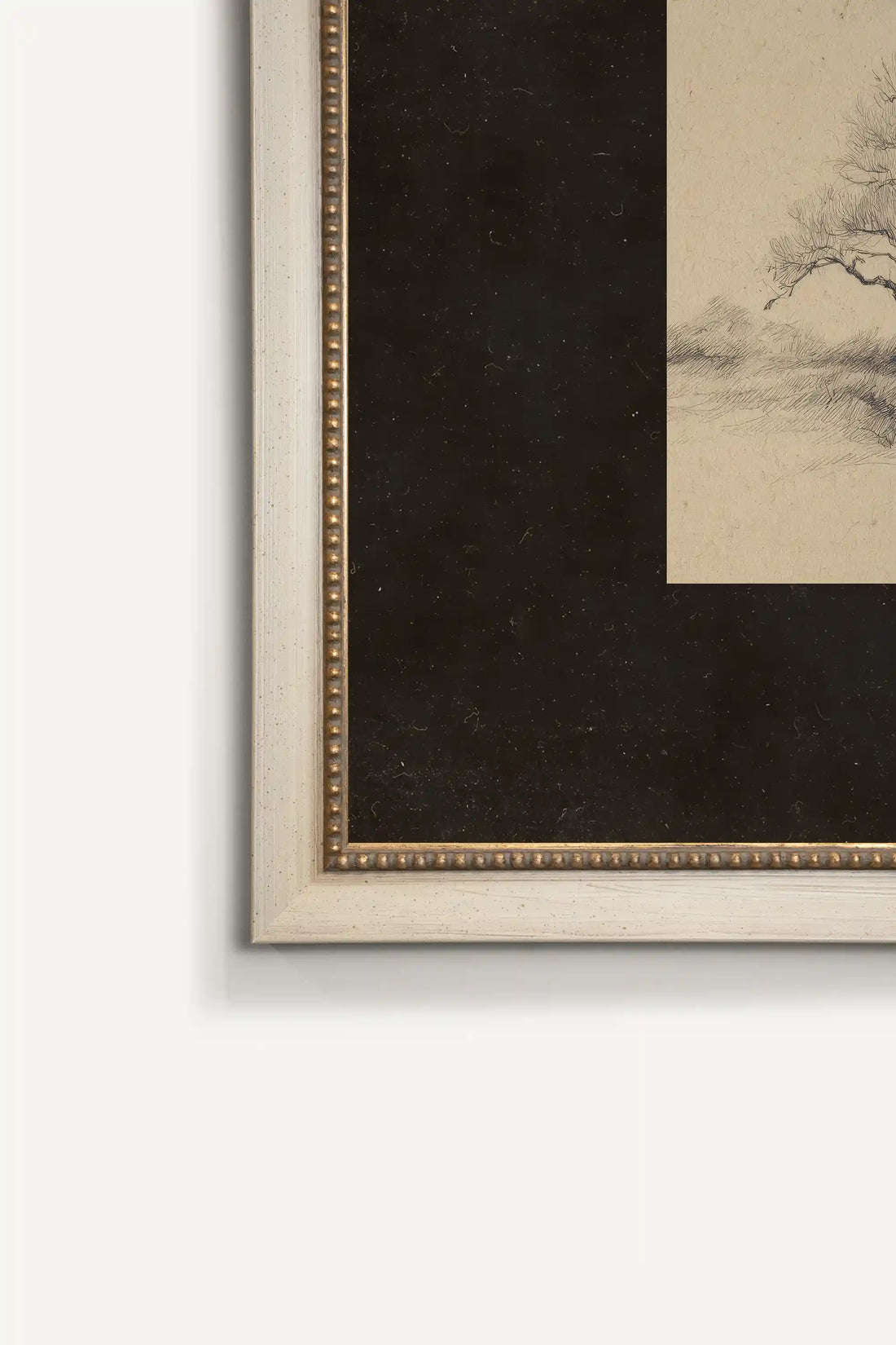 THE RESTING SWAN, Oeuvre sur toile rigide, encadré signature Atelier Dansereau