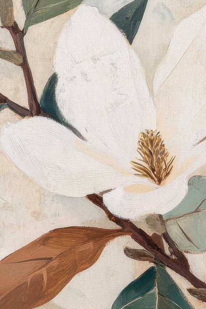 JARDIN INTEMPOREL, Oeuvre sur toile rigide, encadré Vintage Bronze