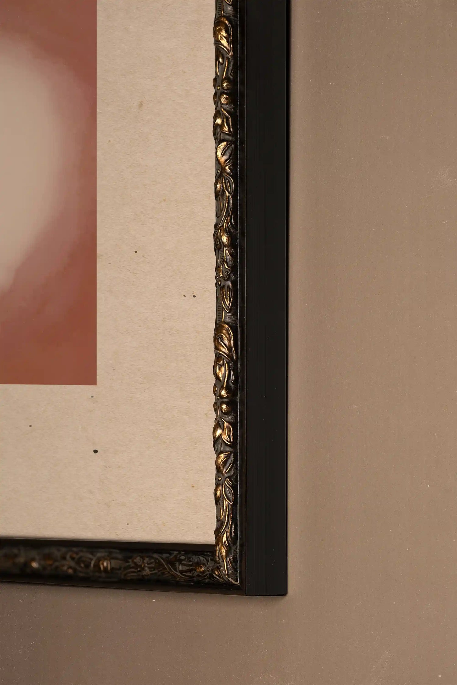 INNER LIGHT, Artwork on Rigid Canvas, Framed in Vintage Bronze