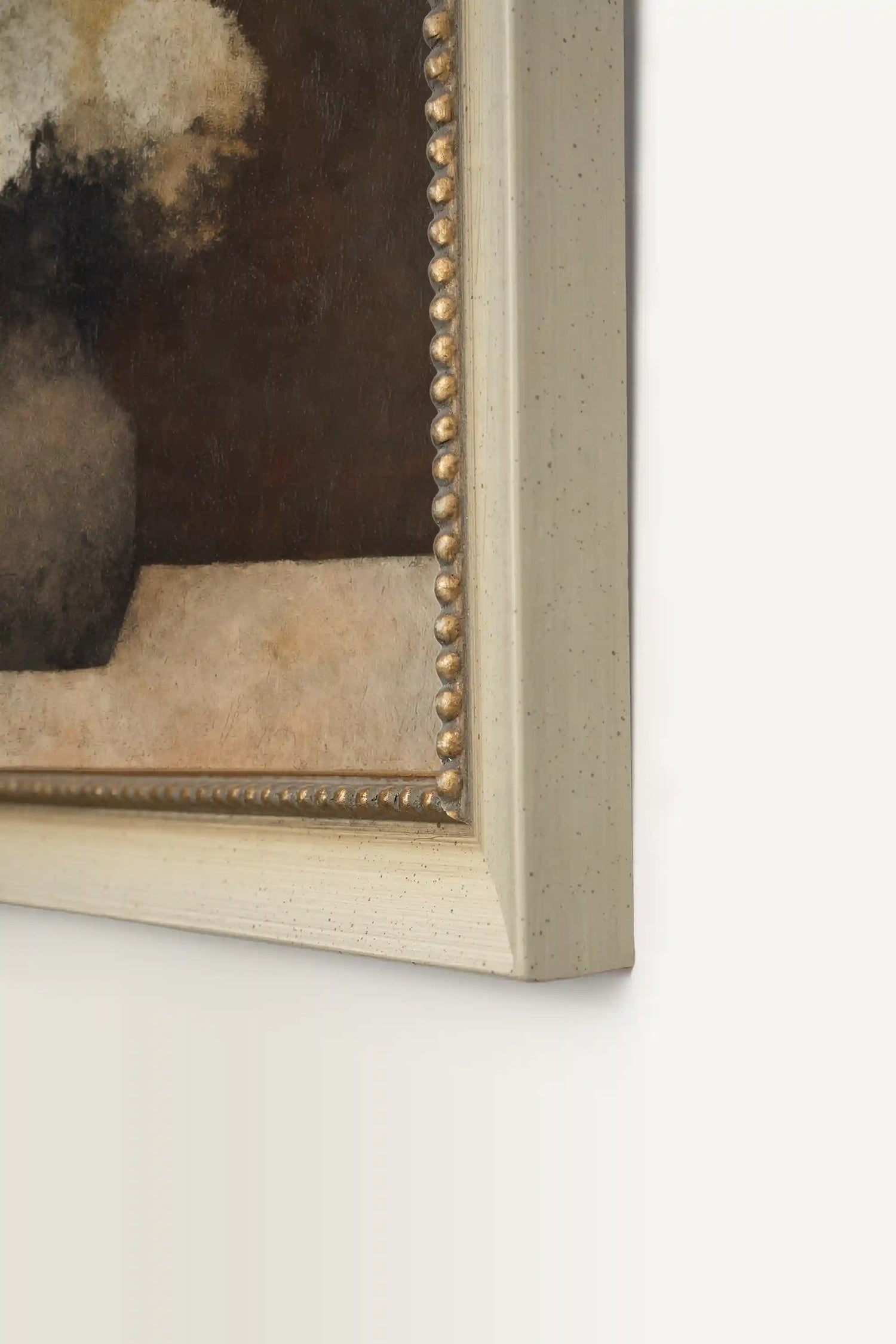 DUSTY BLOOM, Work on canvas, framed signature Atelier Dansereau