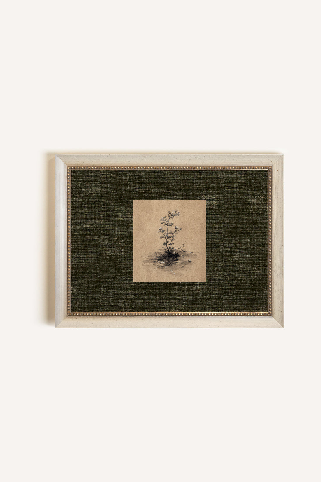 ÉVEIL DE LA TERRE, Oeuvre sur toile rigide, encadré signature Atelier Dansereau