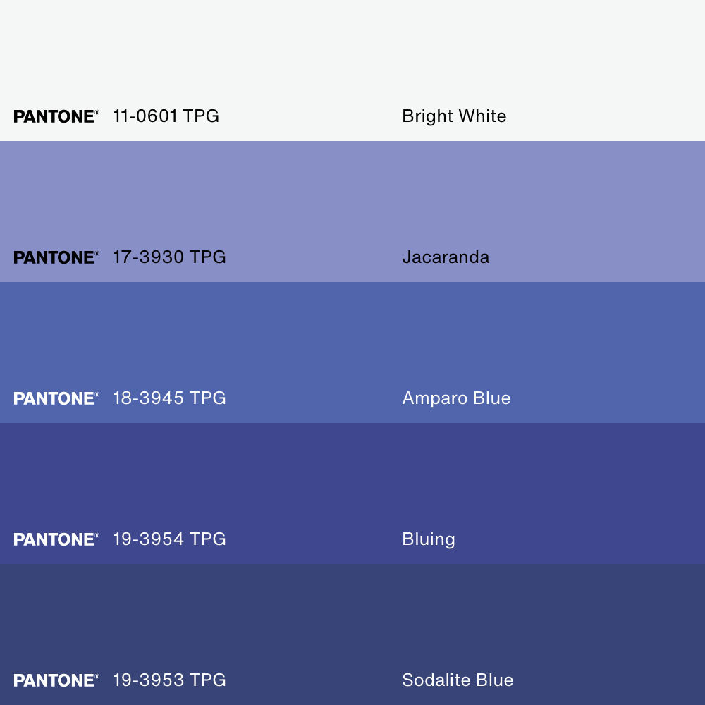 REFLET INDIGO, Artwork on stretched canvas, framed Natural Light