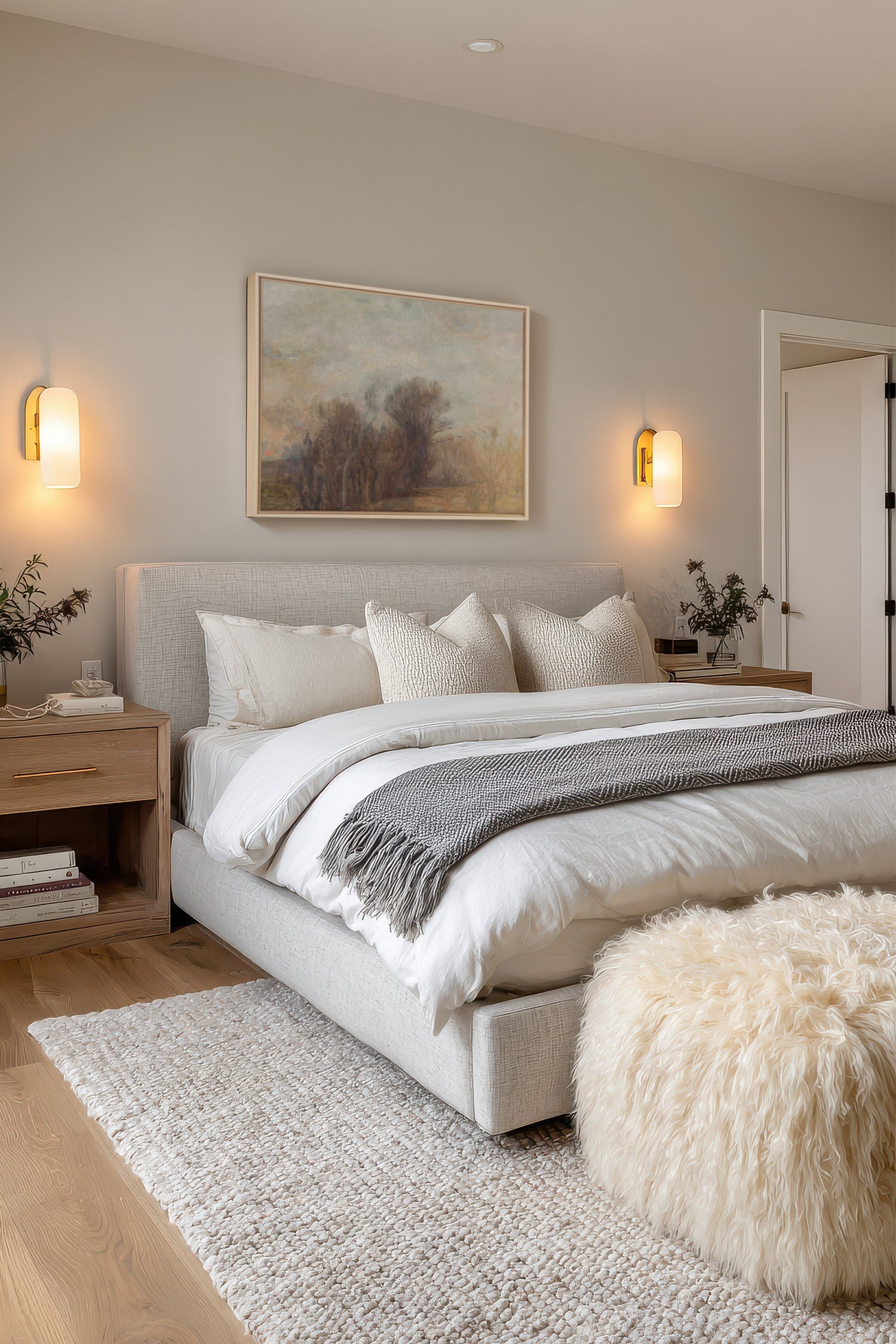 DERNIER SOUFFLE, Oeuvre sur toile étirée, encadré Naturel Clair