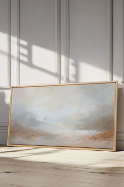 OLEKA CANVAS - DREAMY HAZE, Oeuvre sur toile étirée, encadré Naturel Clair