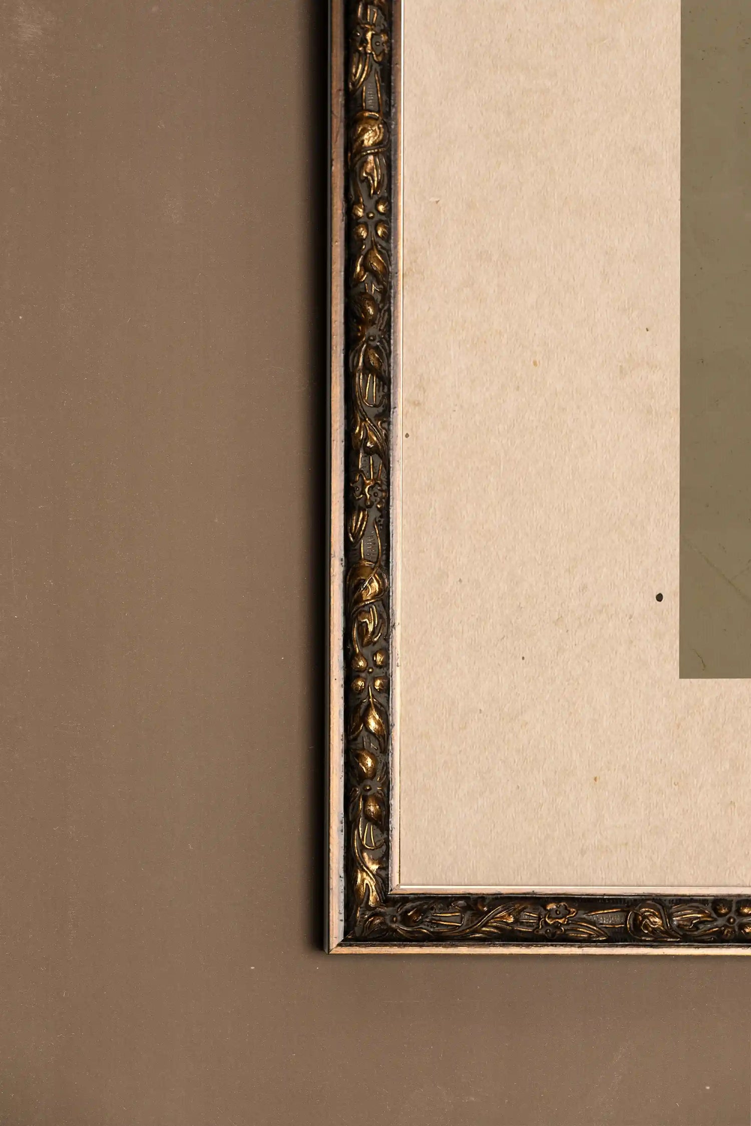 STILL POINTS, Oeuvre sur toile rigide, encadré Vintage Bronze