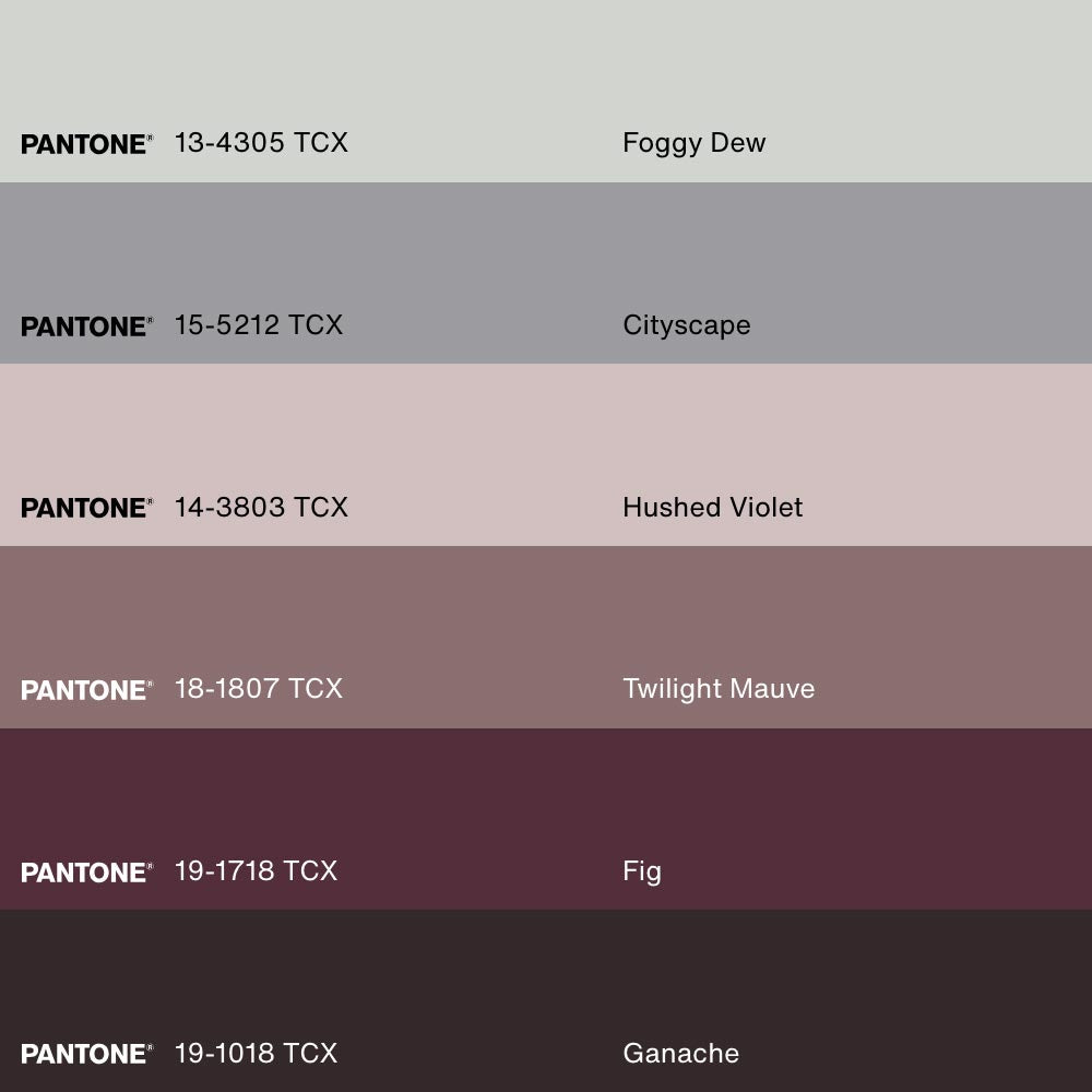 PURPLE STILLNESS, Oeuvre sur toile étirée, encadré Naturel Clair