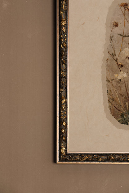 AGED BEAUTY, Artwork on rigid canvas, framed in Vintage Bronze