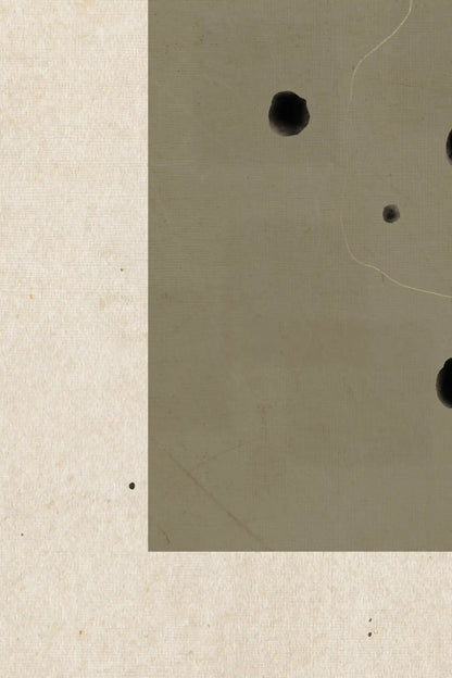 STILL POINTS, Oeuvre sur toile rigide, encadré Vintage Bronze