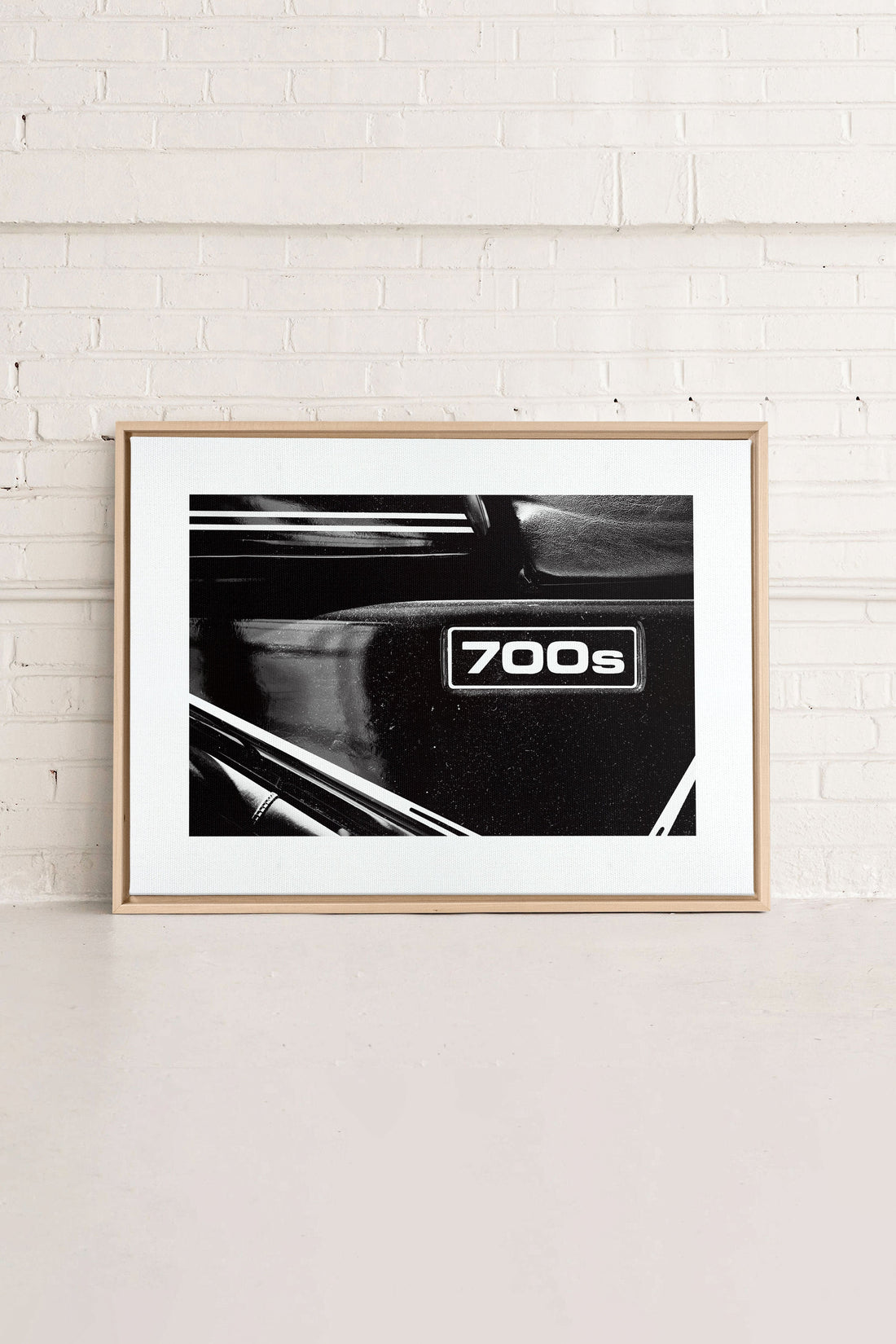 OLEKA CANVAS - FAST LANE, Oeuvre sur toile étirée, encadré Naturel Clair