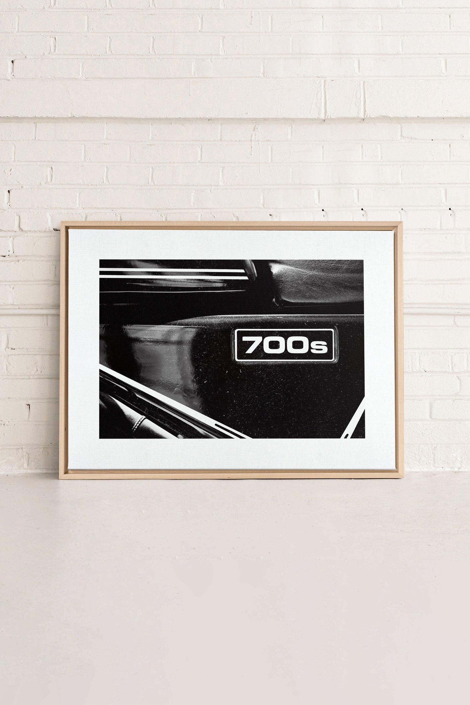 OLEKA CANVAS - FAST LANE, Oeuvre sur toile étirée, encadré Naturel Clair