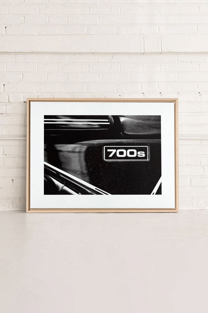 OLEKA CANVAS - FAST LANE, Oeuvre sur toile étirée, encadré Naturel Clair