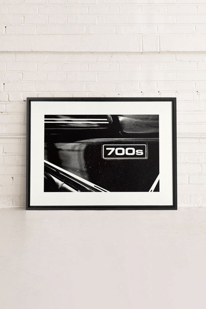 OLEKA CANVAS - FAST LANE, Oeuvre sur toile étirée, encadré Noir