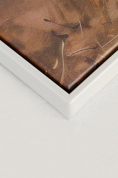 OLEKA CANVAS - Andalusian Mirage, Oeuvre sur toile étirée, encadré Blanc