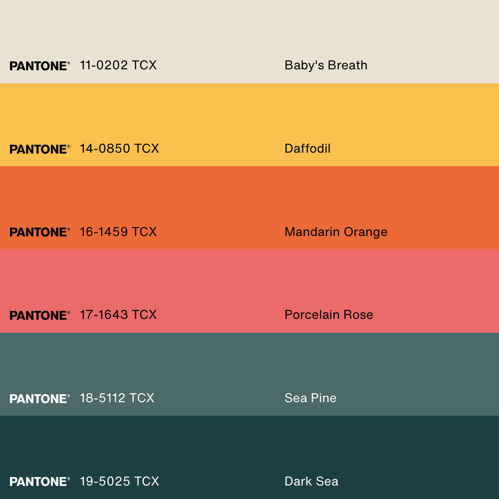 HARBOR COLORS, Oeuvre sur toile étirée, encadré Naturel Clair