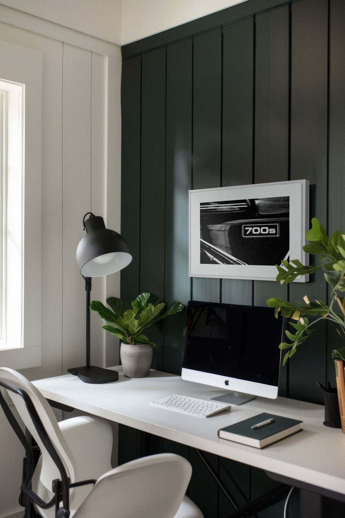 OLEKA CANVAS - FAST LANE, Oeuvre sur toile étirée, encadré Blanc