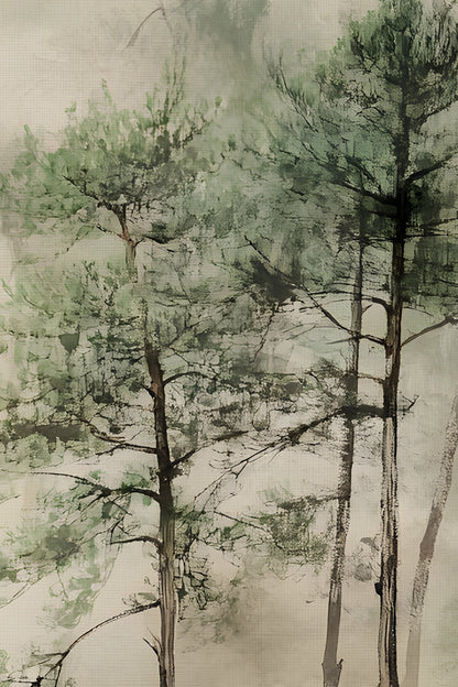 VIBRATION NATURELLE, Oeuvre sur toile rigide, encadré Vintage Bronze