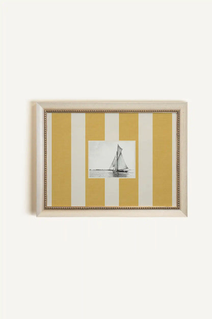 SILENCE MARIN, Oeuvre sur toile rigide, encadré signature Atelier Dansereau