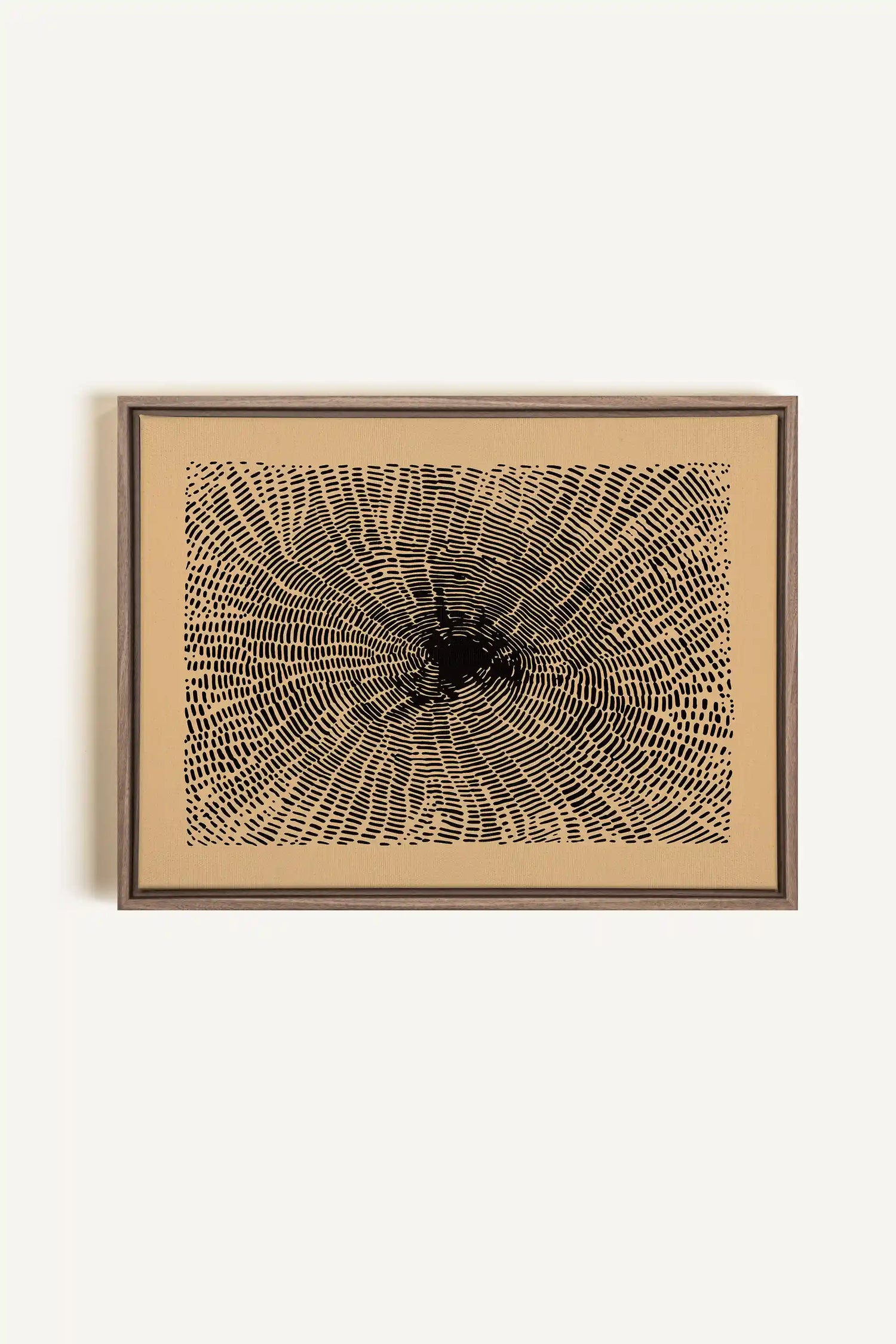 ANCIENT ROOTS, Oeuvre sur toile étirée, encadré Brun Chêne