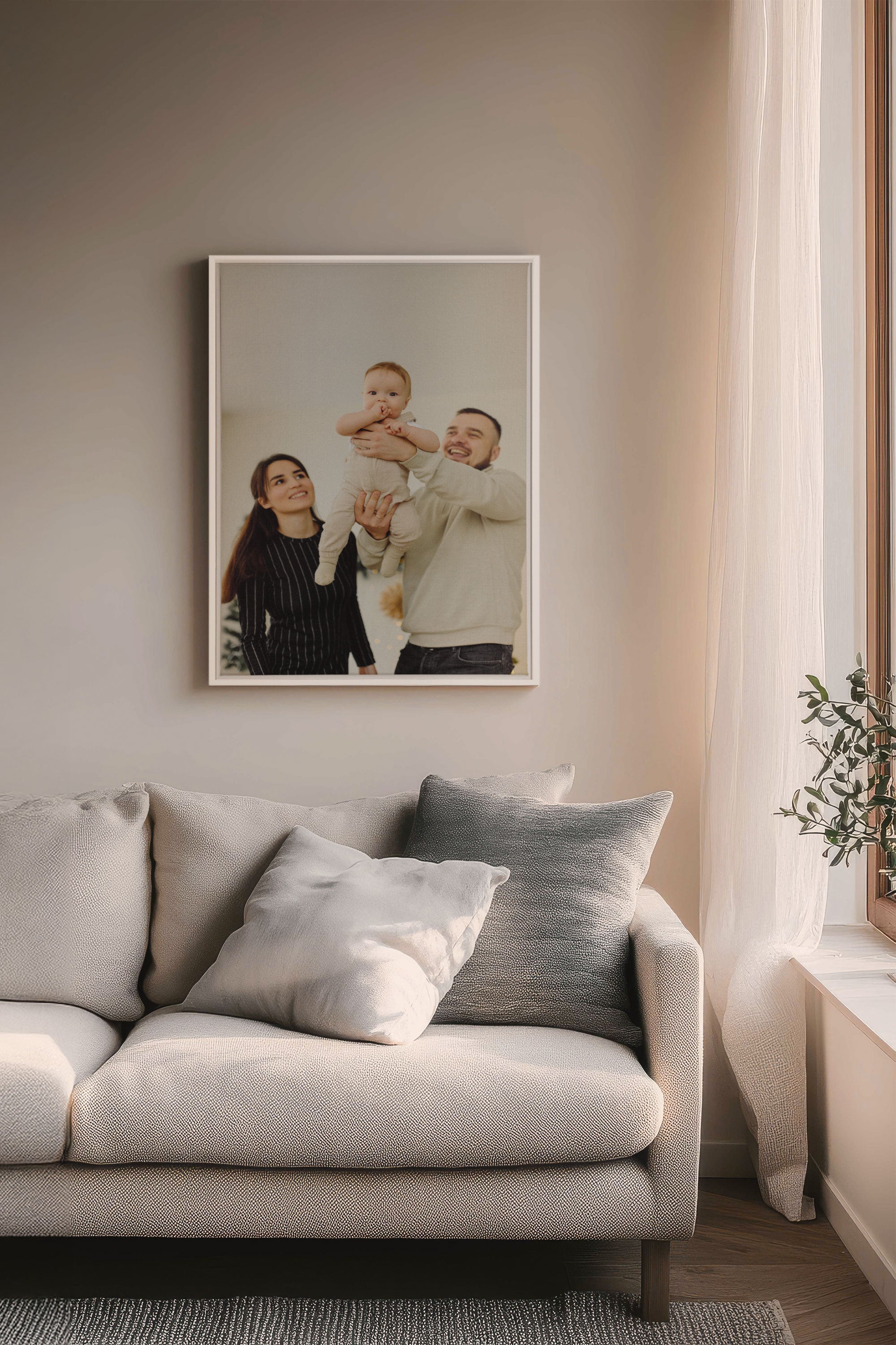 Toile étirée régulière personnalisée