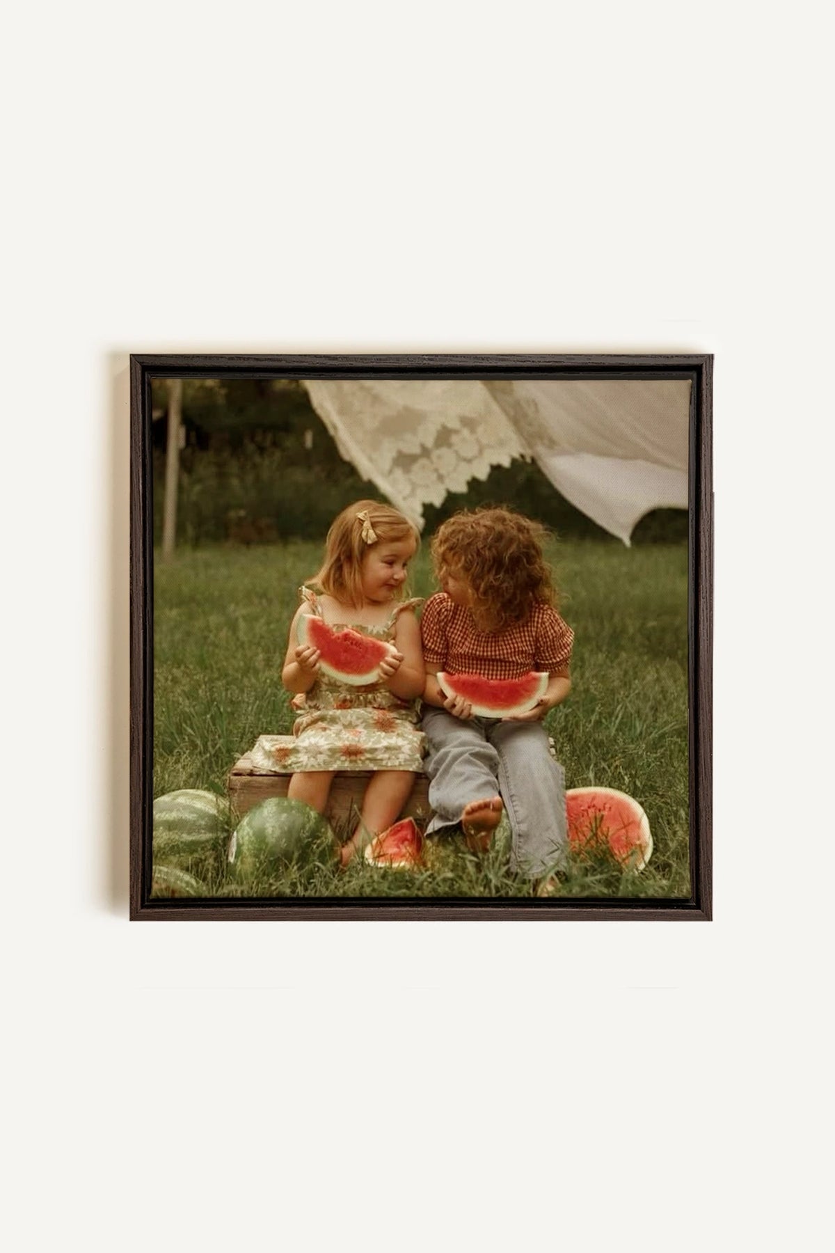 Custom Square Stretched Canvas