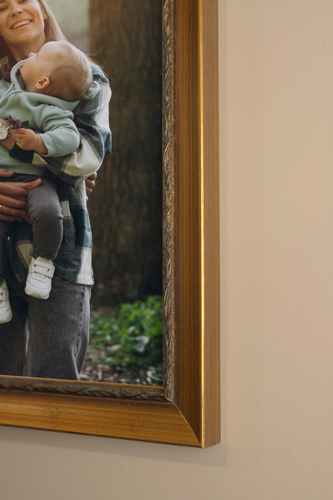 Custom Framed Vintage Canvas