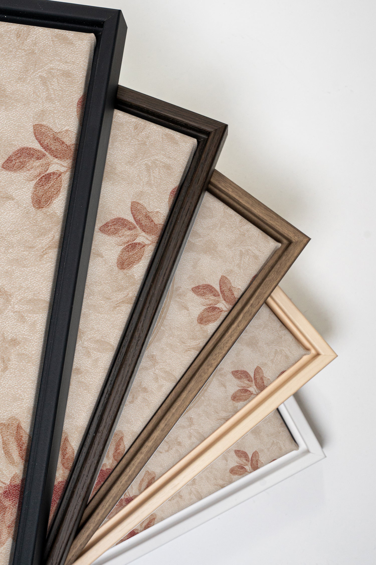 MAPLE MEMORY, Artwork on stretched canvas, framed in Walnut Brown