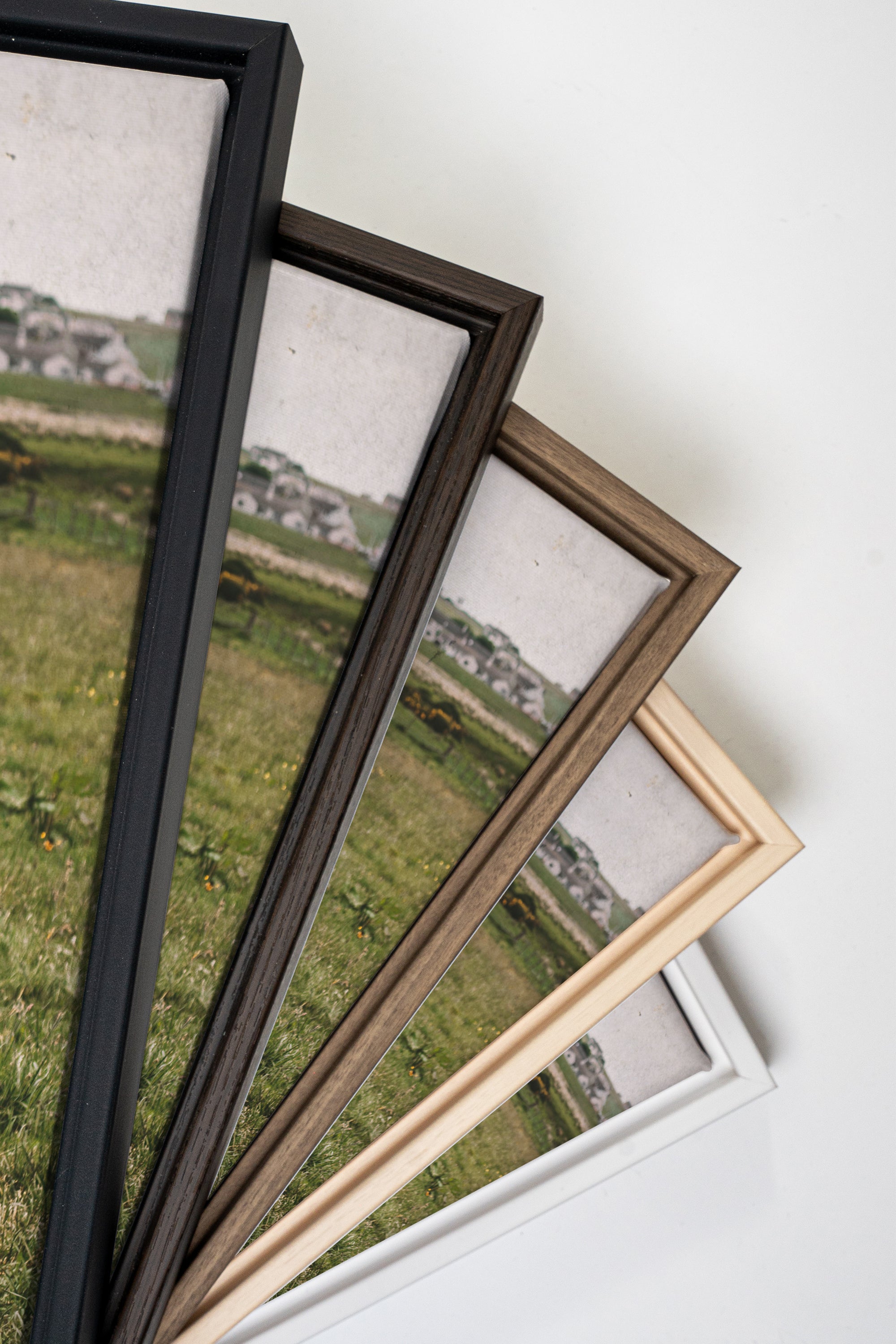 RUSTIC LEGEND, Artwork on stretched canvas, framed Natural Light