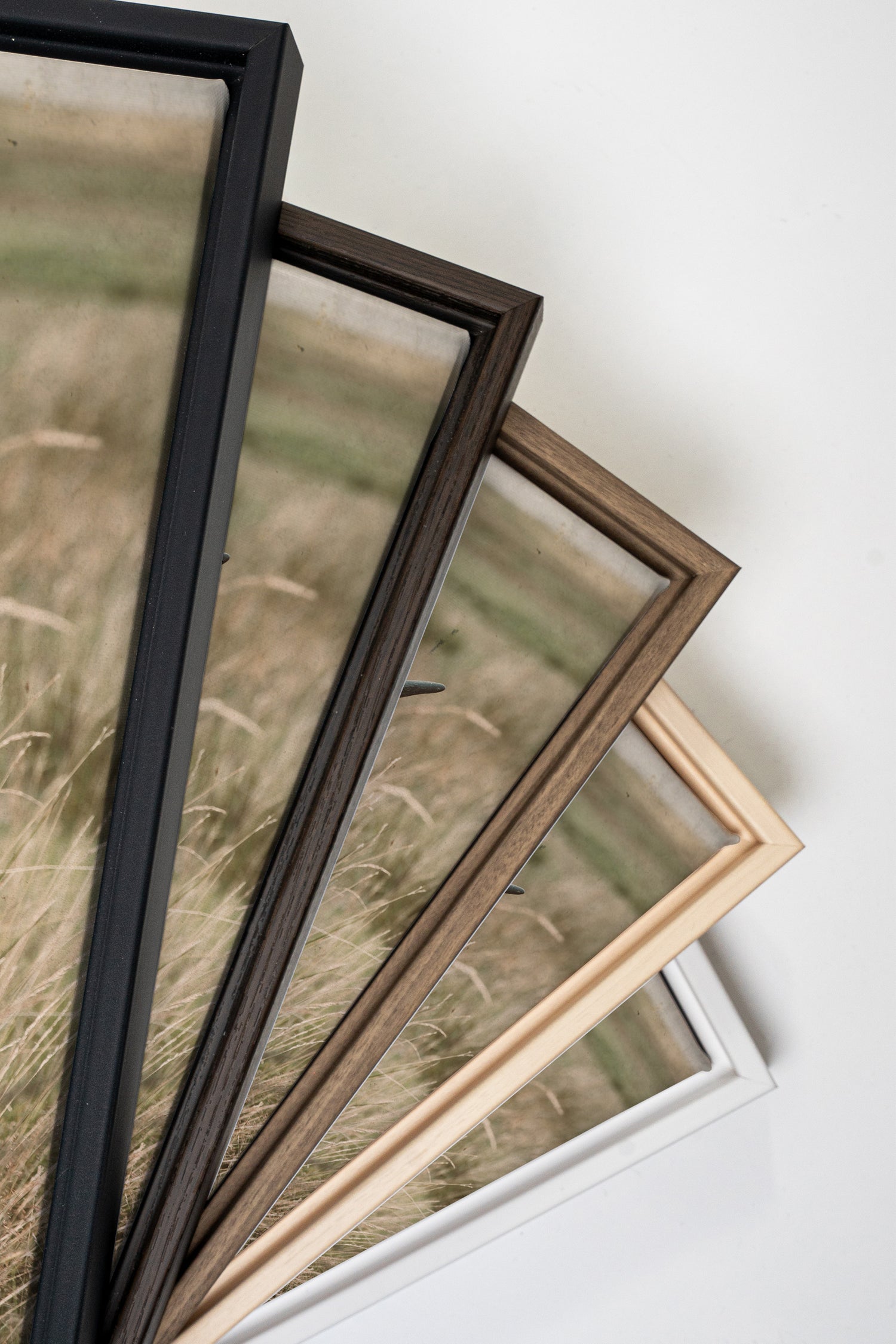 HIGHLAND SPIRIT, Artwork on stretched canvas, framed in white