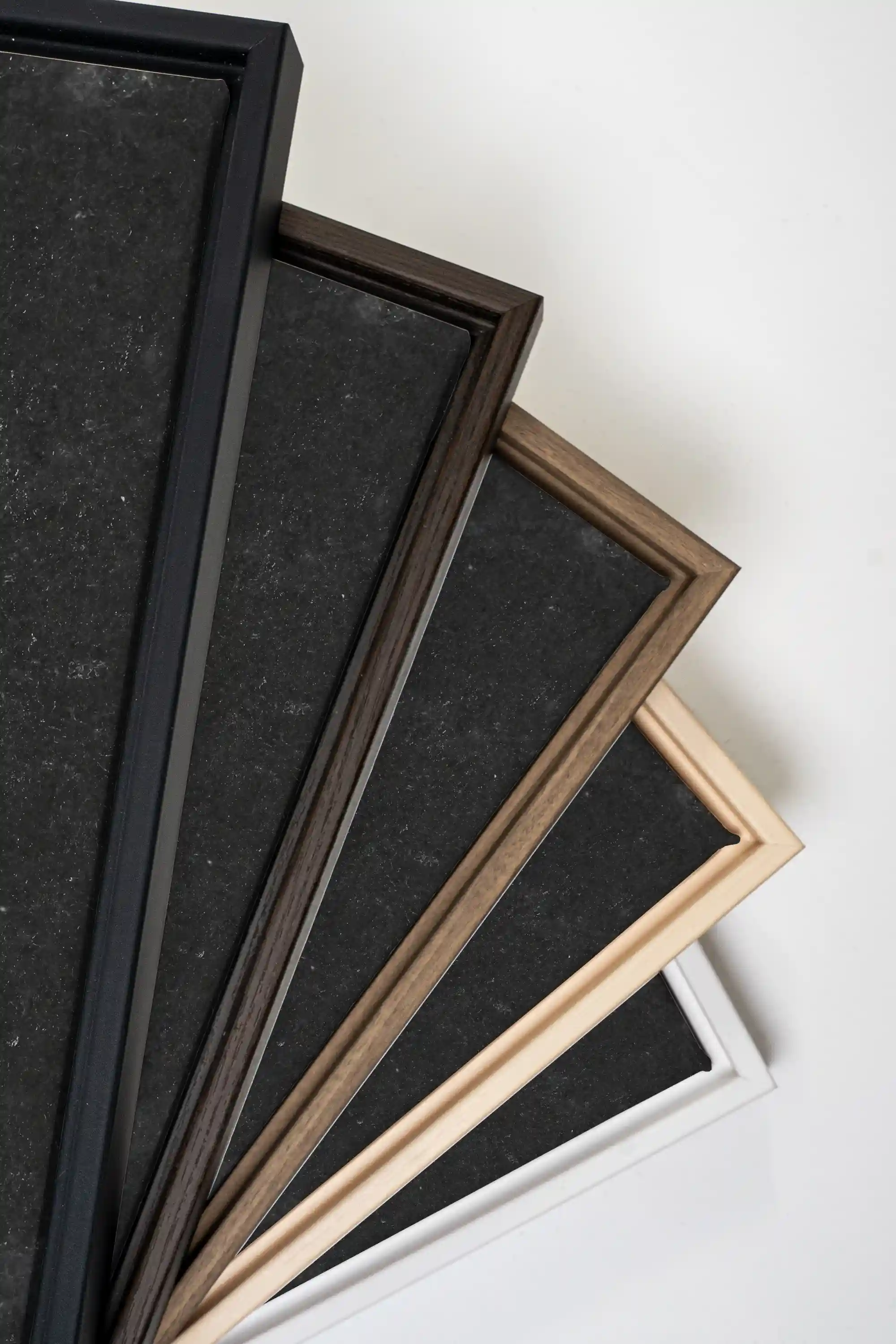 DENTELLE SAUVAGE, Work on stretched canvas, framed Oak Brown