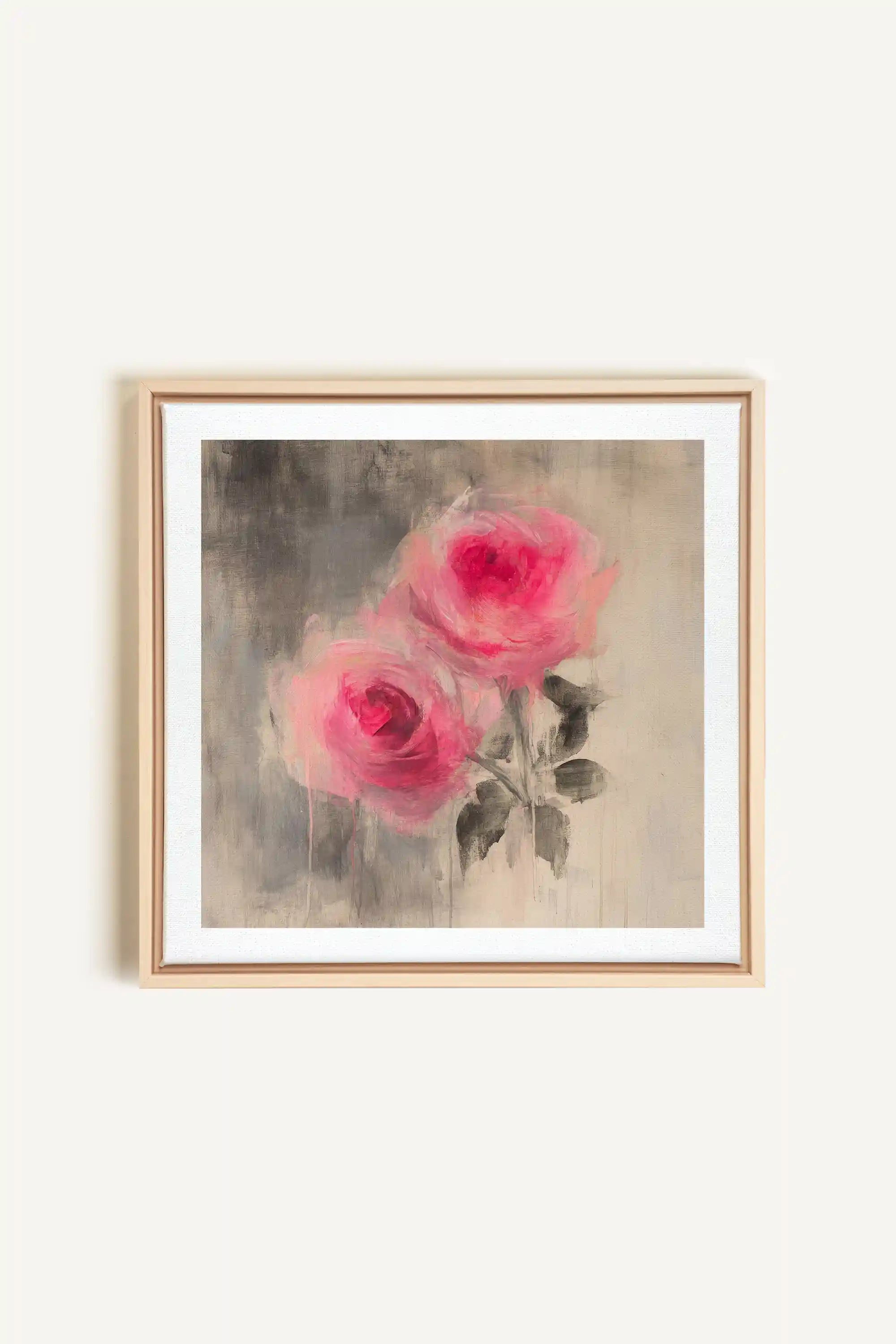 MIDNIGHT VELVET, Artwork on stretched canvas, framed Natural Light