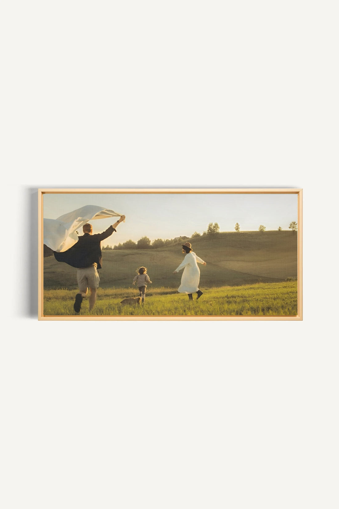 Toile étirée panoramique personnalisée