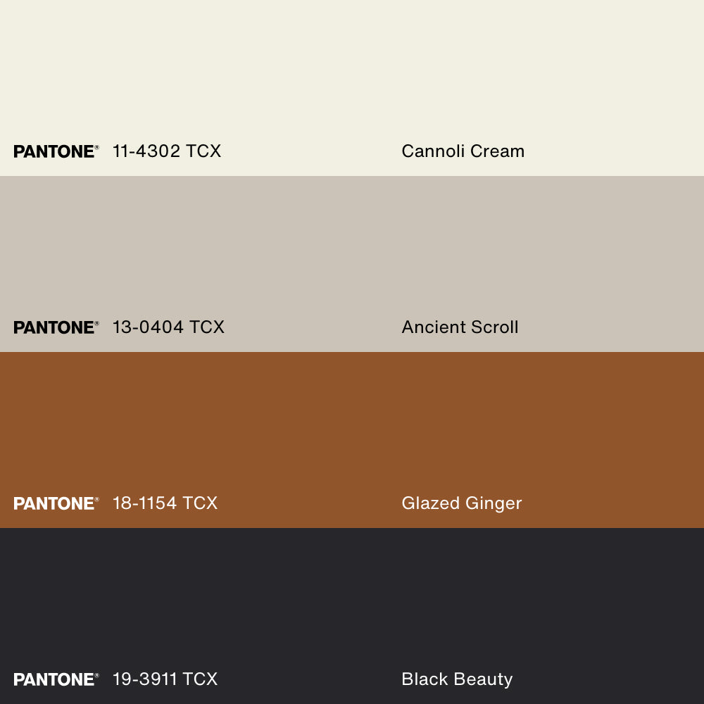 PALETTE ÉBÈNE, Oeuvre sur toile étirée, encadré Noir