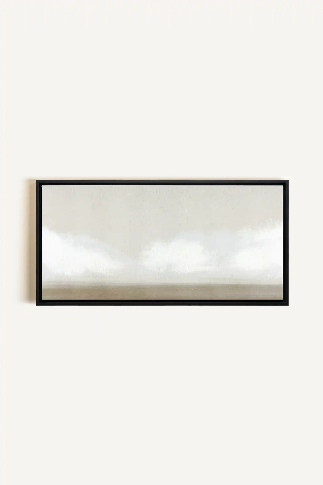 OPEN SKY, Oeuvre sur toile étirée, encadré Noir