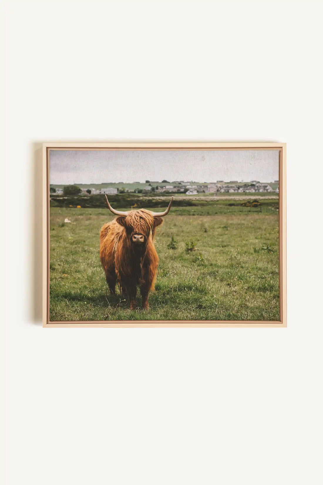 RUSTIC LEGEND, Oeuvre sur toile étirée, encadré Naturel Clair