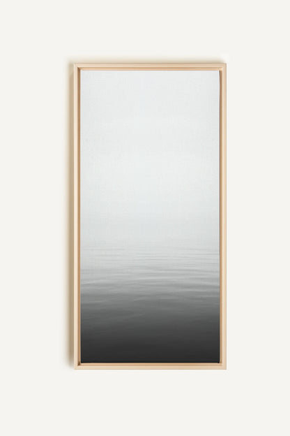 SOOTHING MIST, Artwork on stretched canvas, framed Natural Light