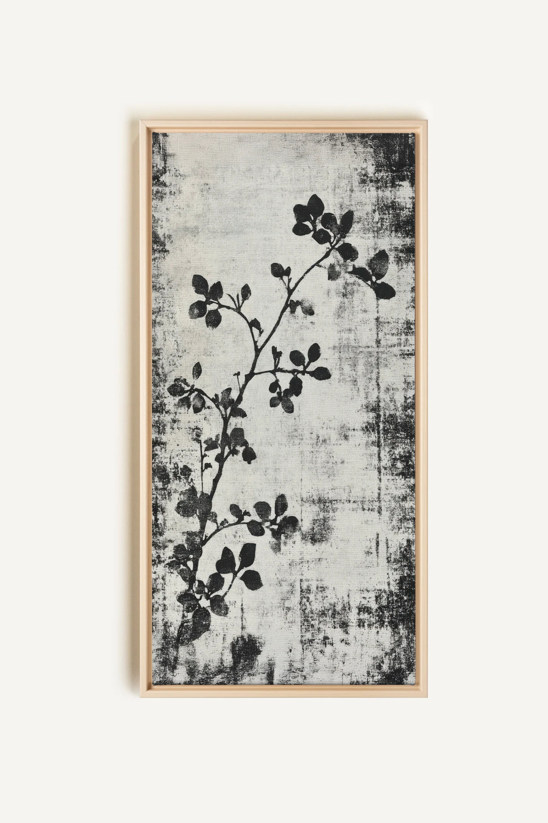 SUBTLE NATURE, Oeuvre sur toile étirée, encadré Naturel Clair