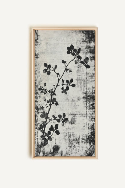 SUBTLE NATURE, Oeuvre sur toile étirée, encadré Naturel Clair