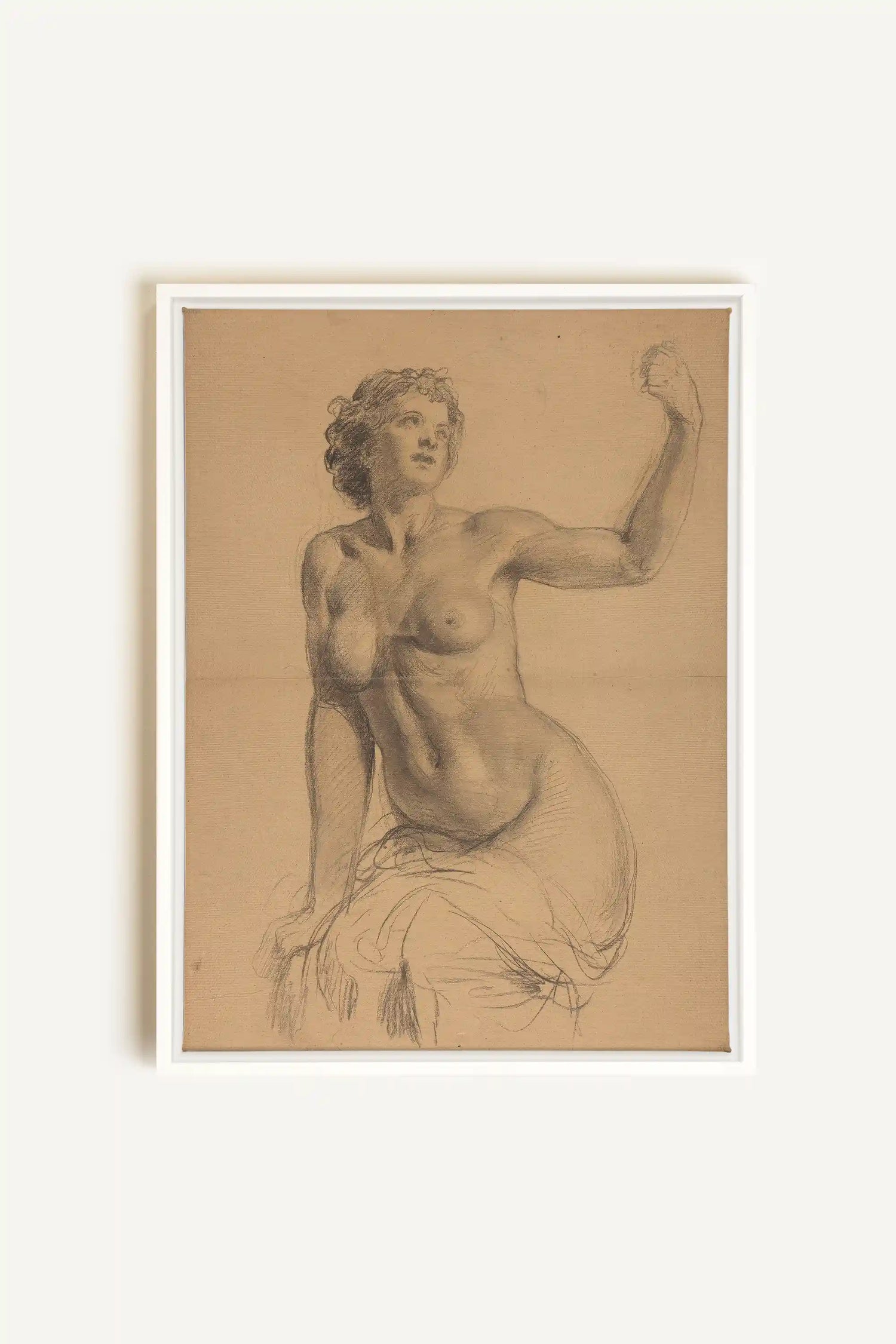 TIMELESS MUSE, Oeuvre sur toile étirée, encadré Blanc