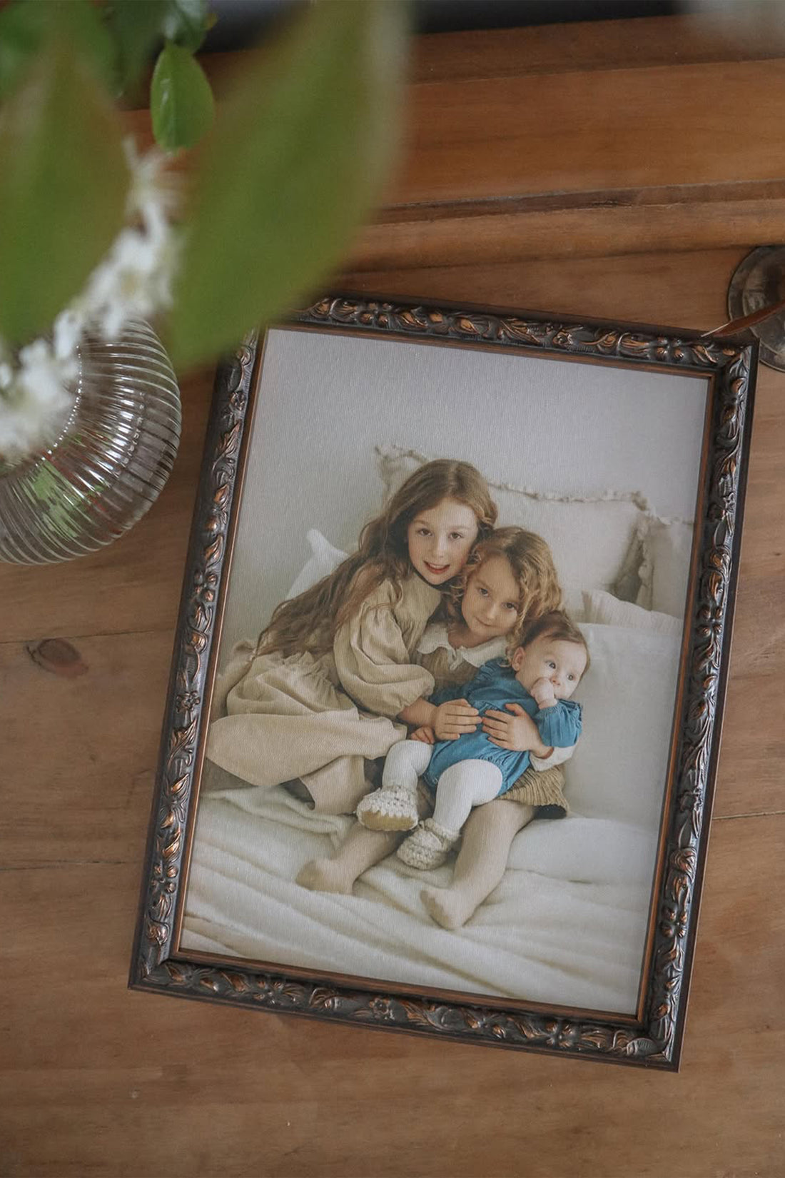 Custom Framed Vintage Canvas