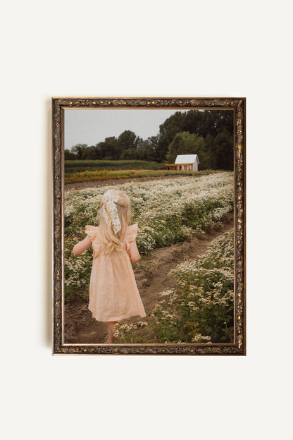 Toile vintage encadrée personnalisée