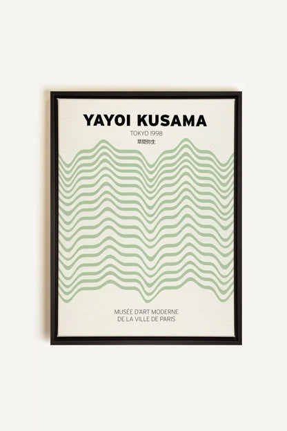 YAYOI I, Artwork on stretched canvas, framed in black