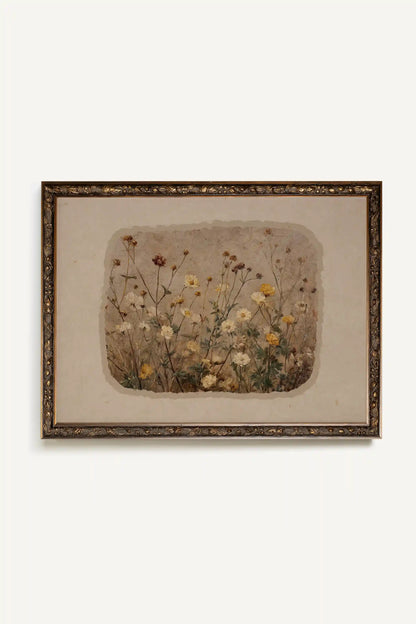 AGED BEAUTY, Artwork on rigid canvas, framed in Vintage Bronze
