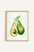 OLEKA CANVAS - AVOCADO, Oeuvre sur toile étirée, encadré Naturel Clair