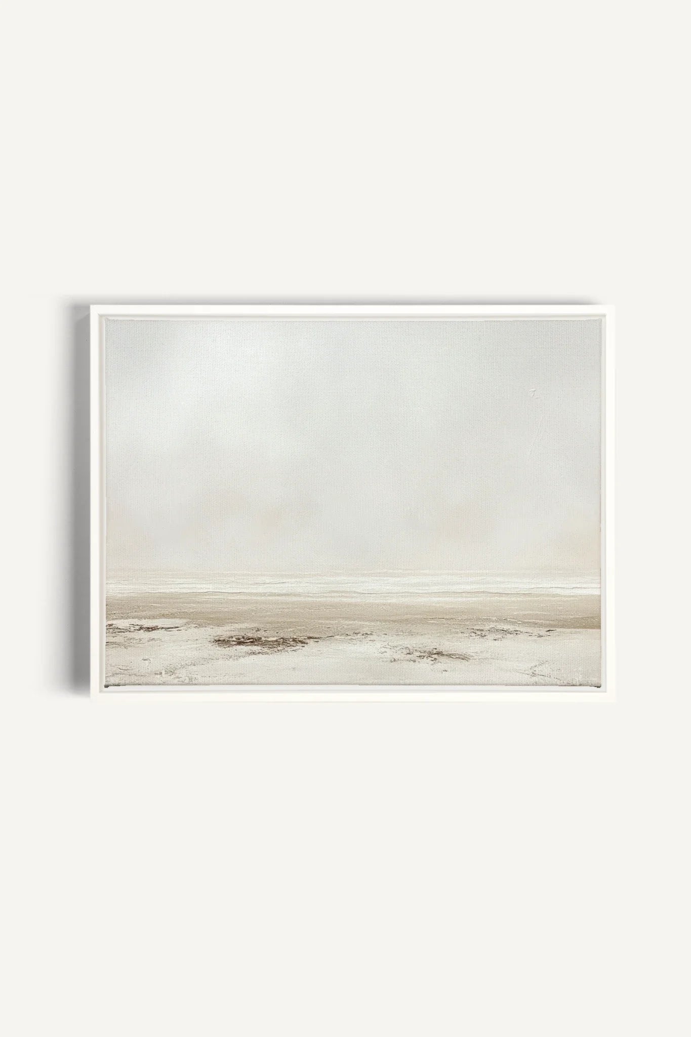 OLEKA CANVAS - BENEATH THE MIST, Oeuvre sur toile étirée, encadré Blanc